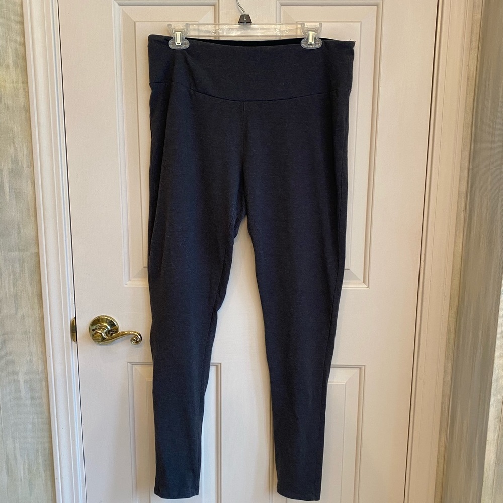 TeezHer dark gray tummy control work pants XL